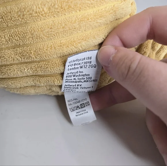 Jellycat London Cordy Roy Lion 16" Plush Ribbed Corduroy Lovey Stuffed Animal - Picture 5 of 5